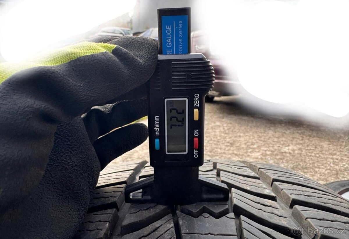 Originál BMW kola R17 na zimních pneu 225/50 R17 - 11