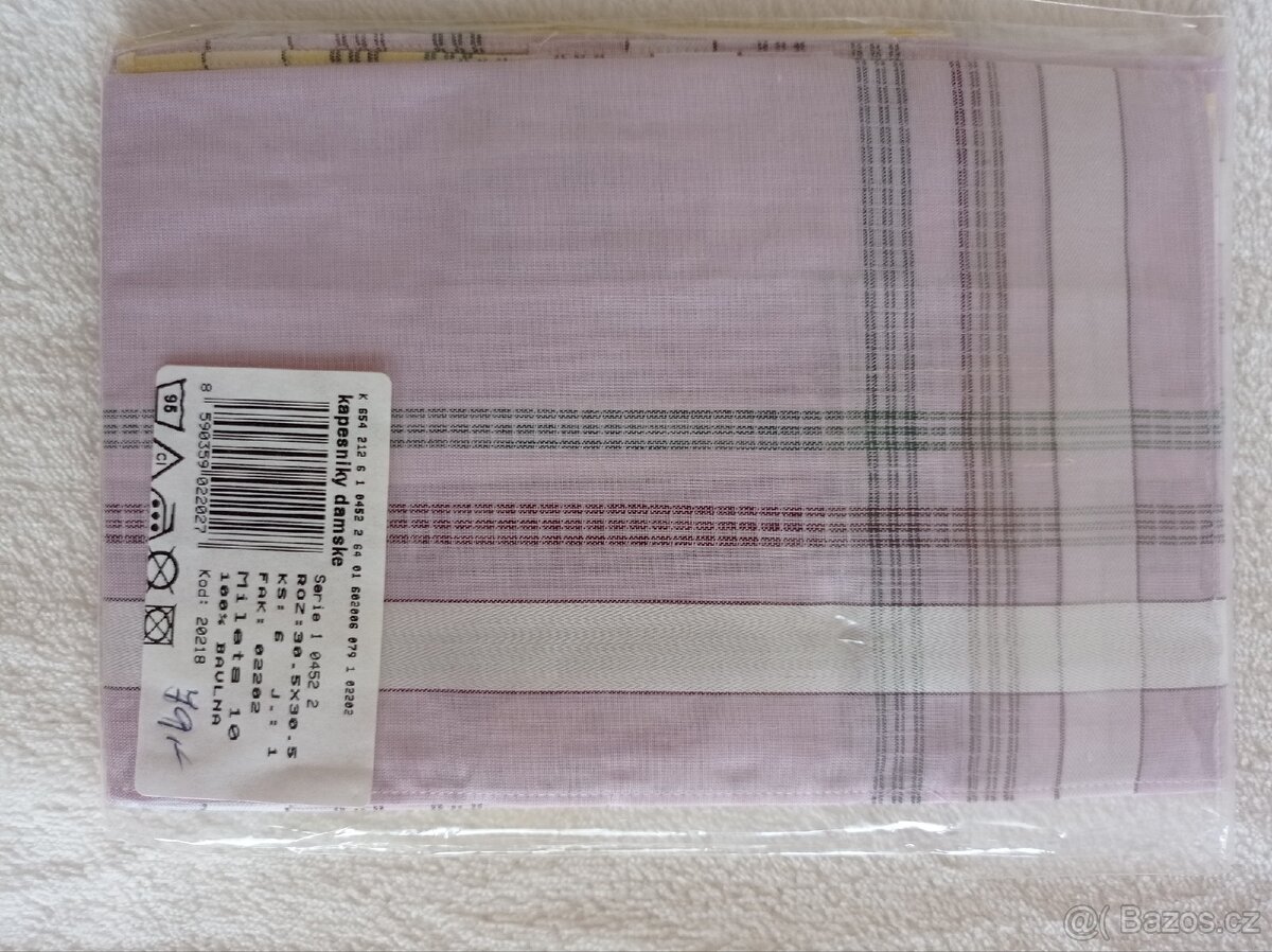 Kapesníky dětské, dámské a pánské - 11