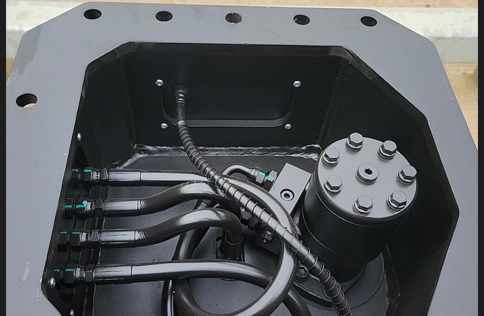 Sortýrovací drapák HG400S s rotátorem pro bagry 5-9t - 11