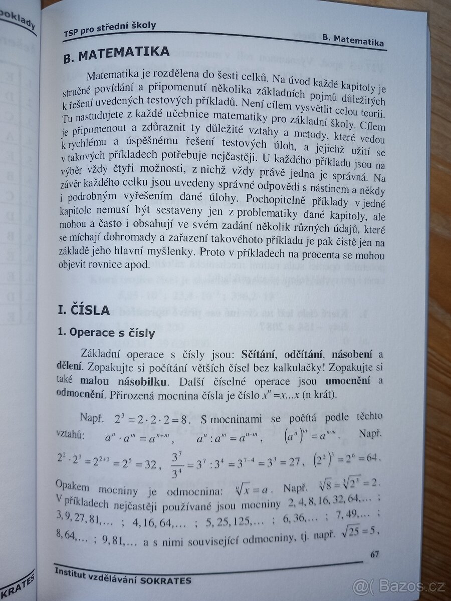 Testy studijní předpokladů pro střední školy - 11