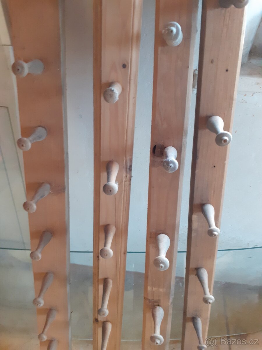 Retro stojan na papírové ubrousky,věšáky - 11