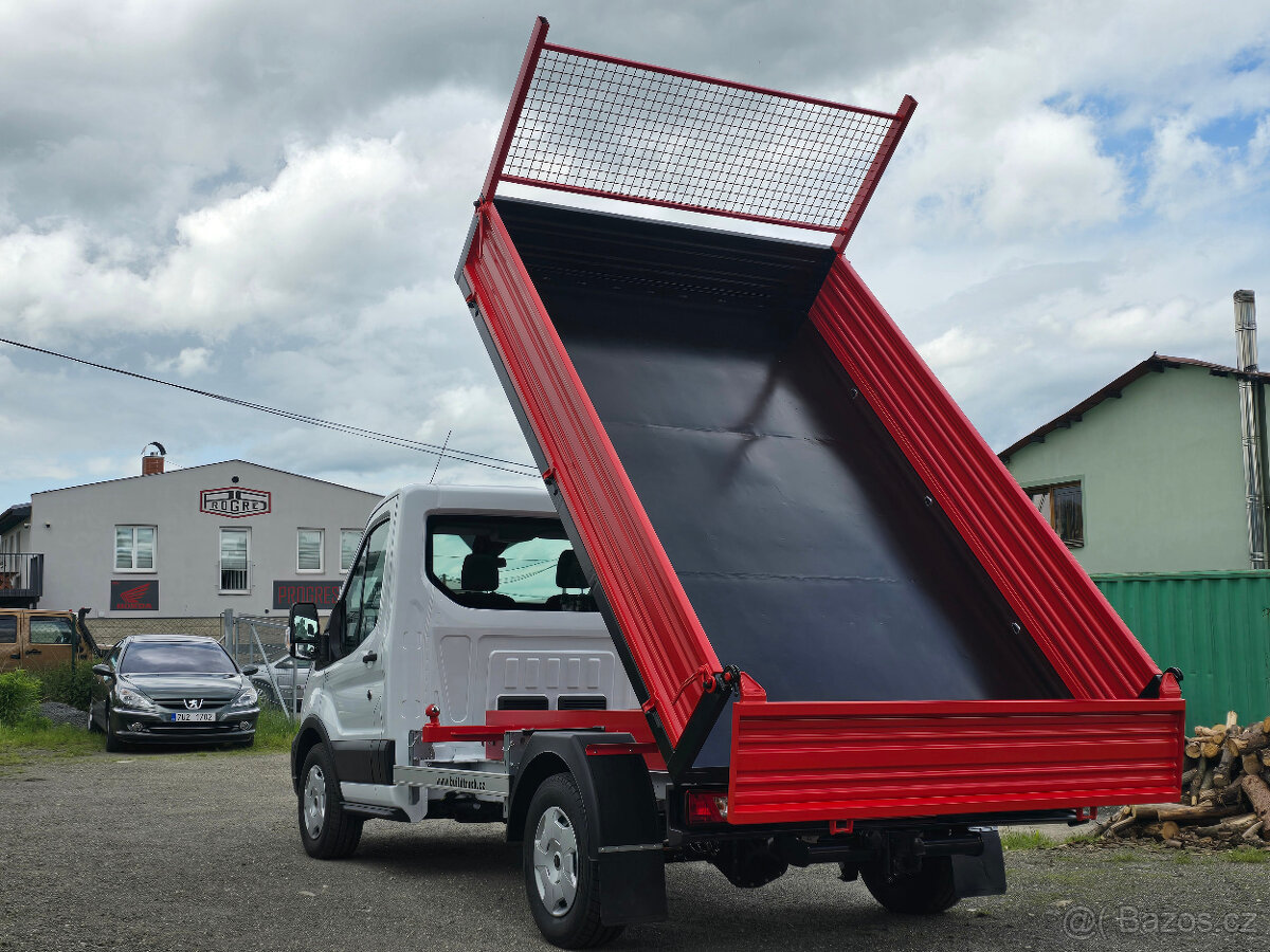 Ford Transit sklápěč • nový • 165k • 4x4 • česká nástavba - 11