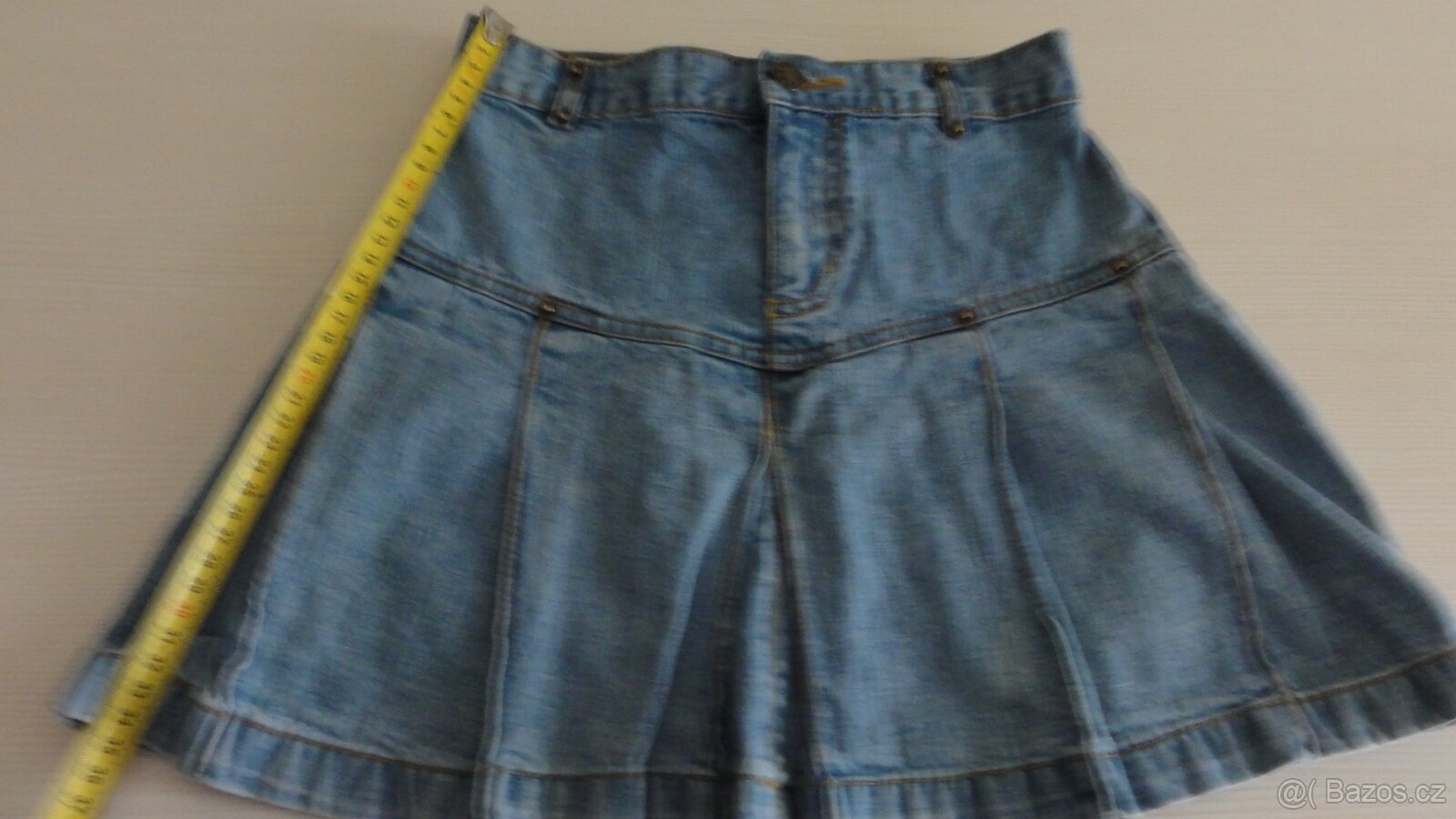 Riflová sukně vel. 134 a 140 - 11