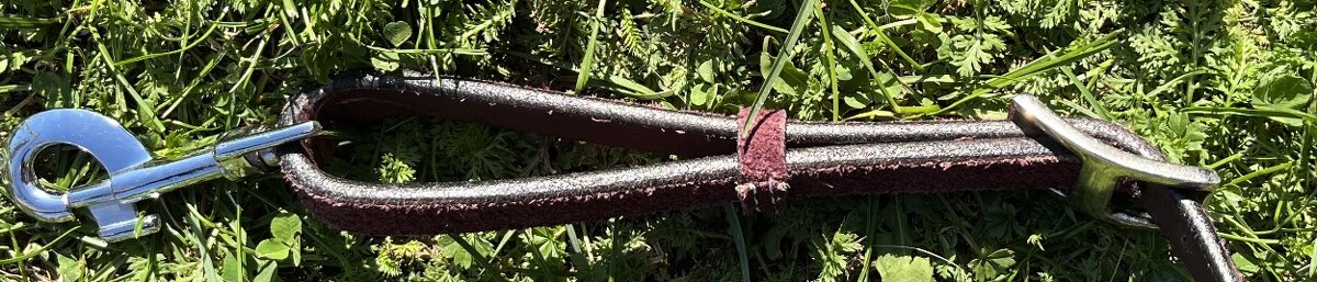 Westernový set hnědo/vínový - 11