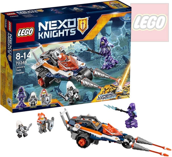 LEGO NEXO KNIGHTS 70348 Lance a turnajový vůz - 11