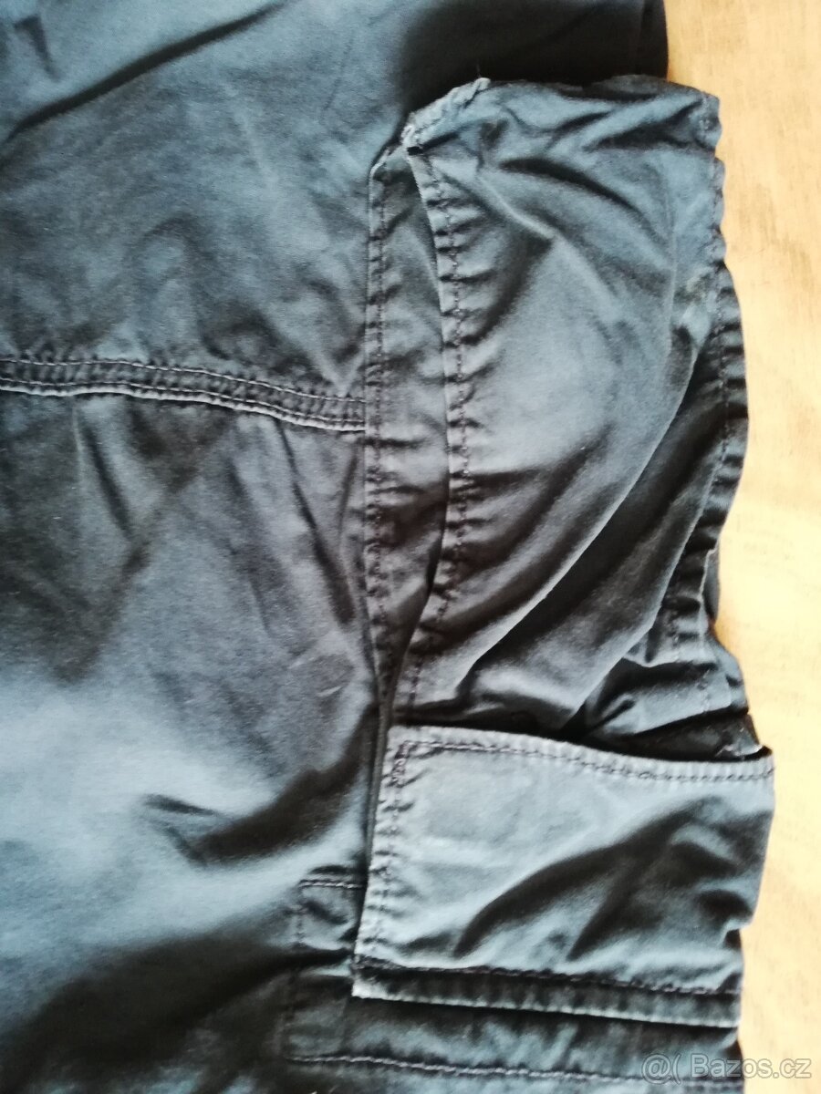 Chlapecké tm. modré lehčí kalhoty - kapsáče (6 kapes) LOGG - 11