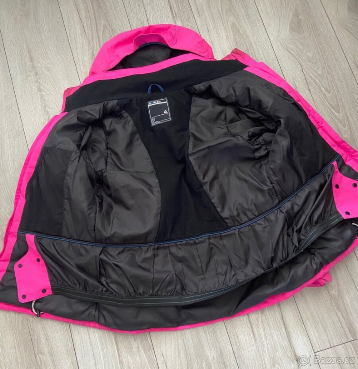 Dámská růžová zimní bunda vel. L - 11