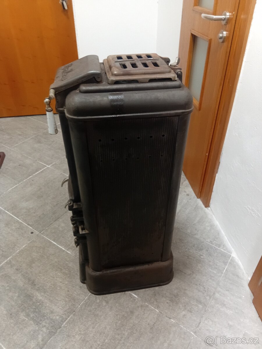 Prodám starožitná litinová Kamna - 11