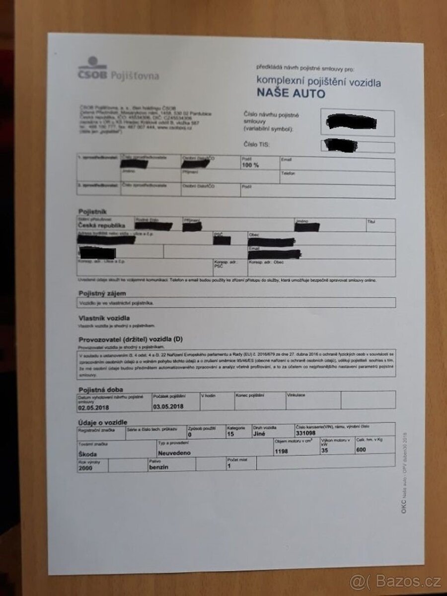 Malotraktor - pojištění na kategorii G, MOŽNÁ VÝMĚNA - 11