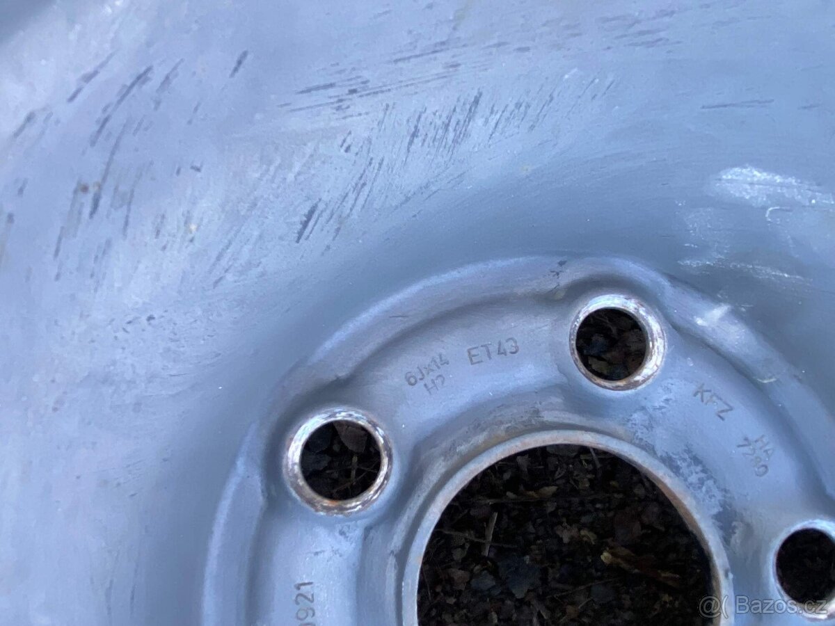 118. sada letní kola 185/60 r14 5x100 VW Škoda - 11