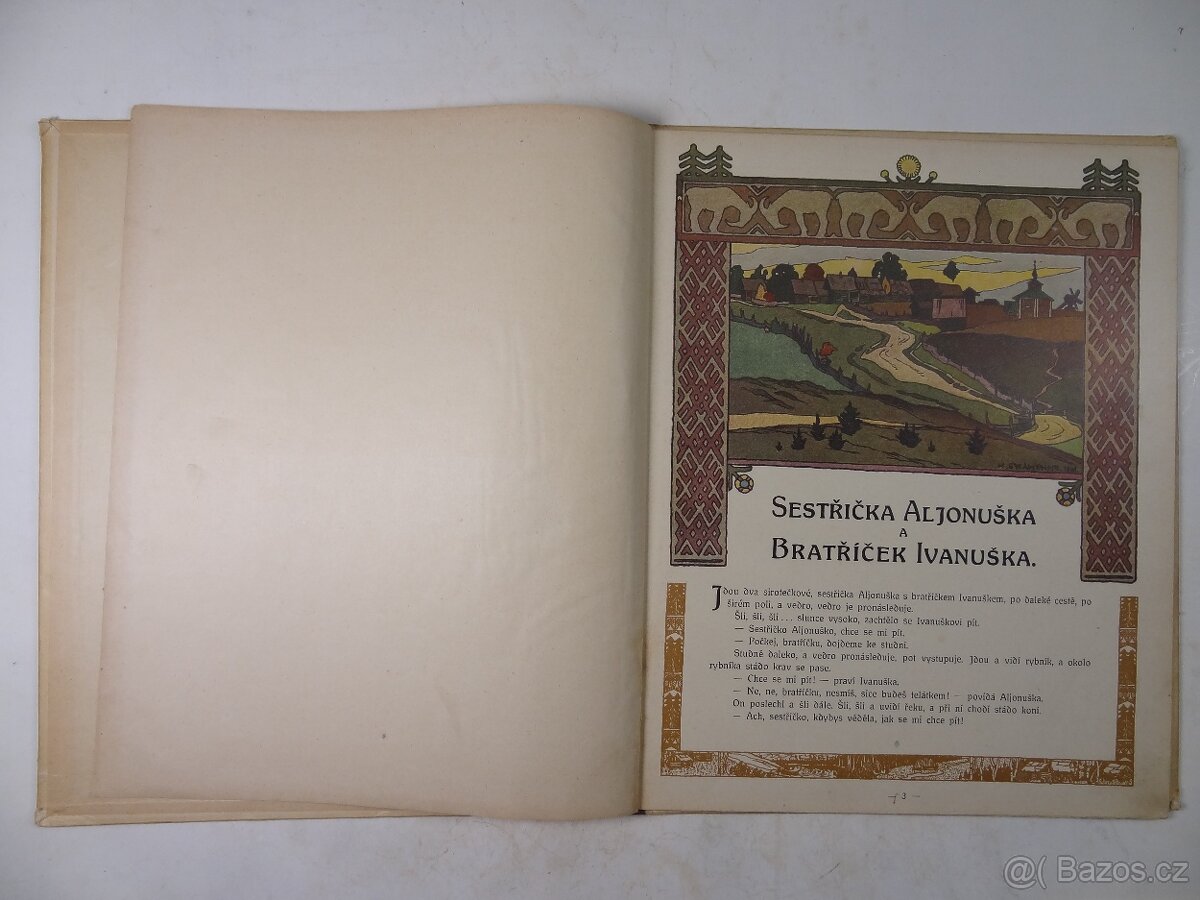 BILIBIN. Soubor knih. Pohádky. Illustroval Ivan Bilibin - 11