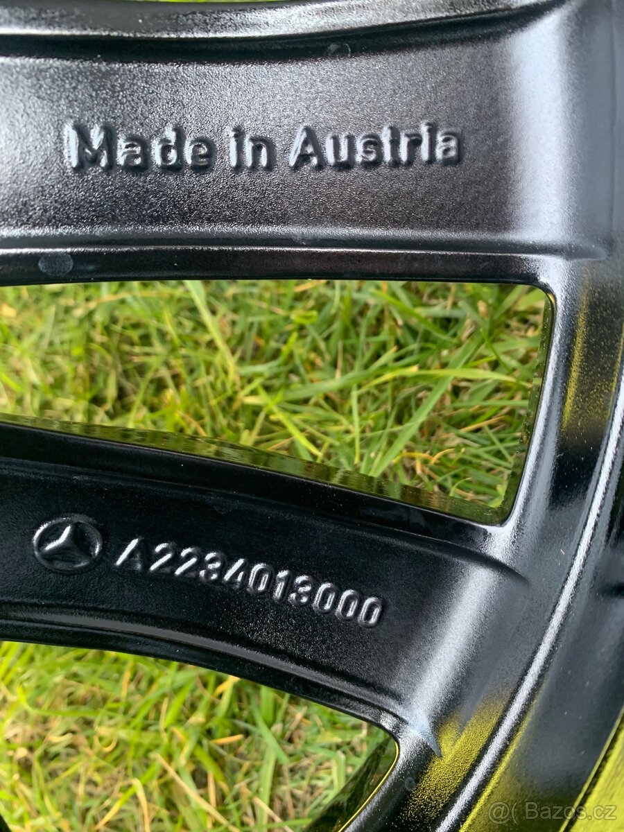 NOVÁ Original kola Mercedes S Class 255/45/19 letní - 11