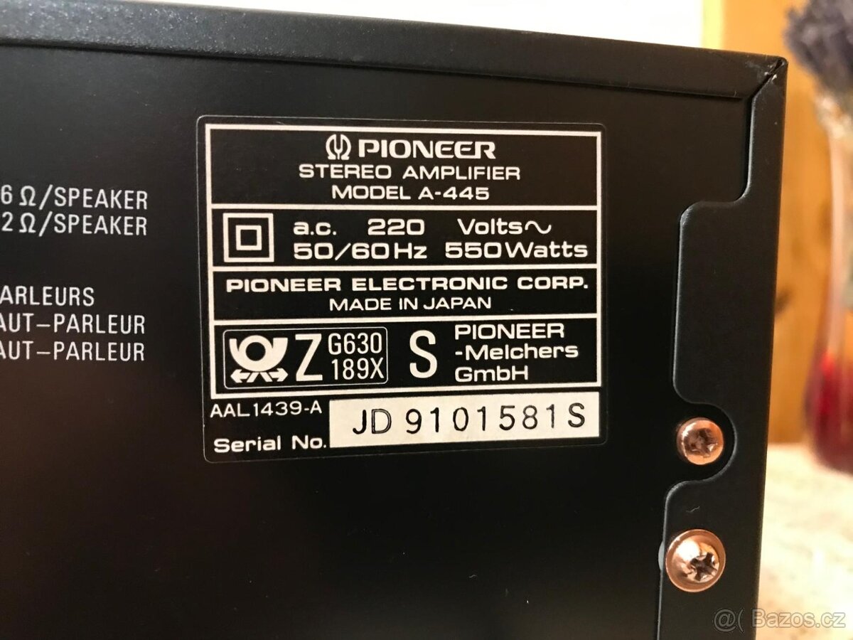 Pioneer A-445 Top stav - 11