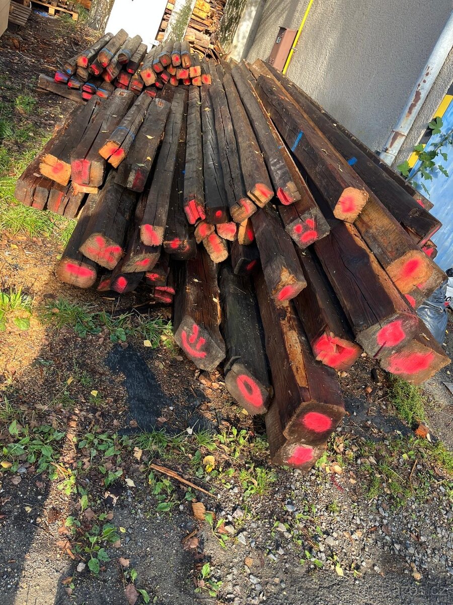 Prodáme použité trámy různých délek - 11