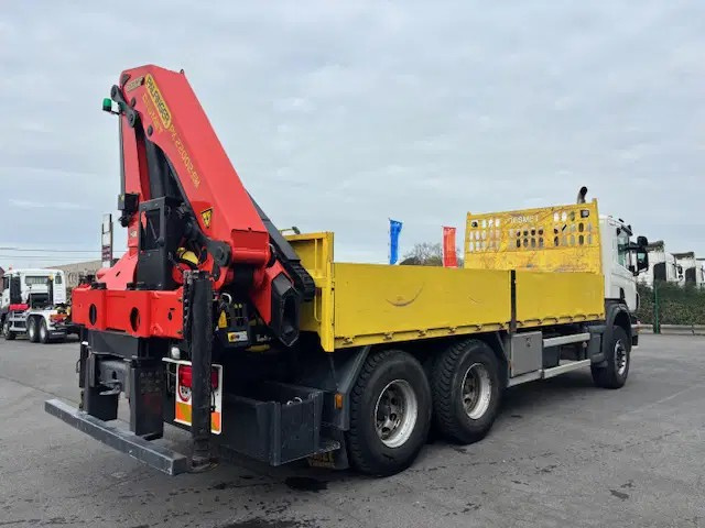 6x4 Eur5 Scania valník + HR - 11