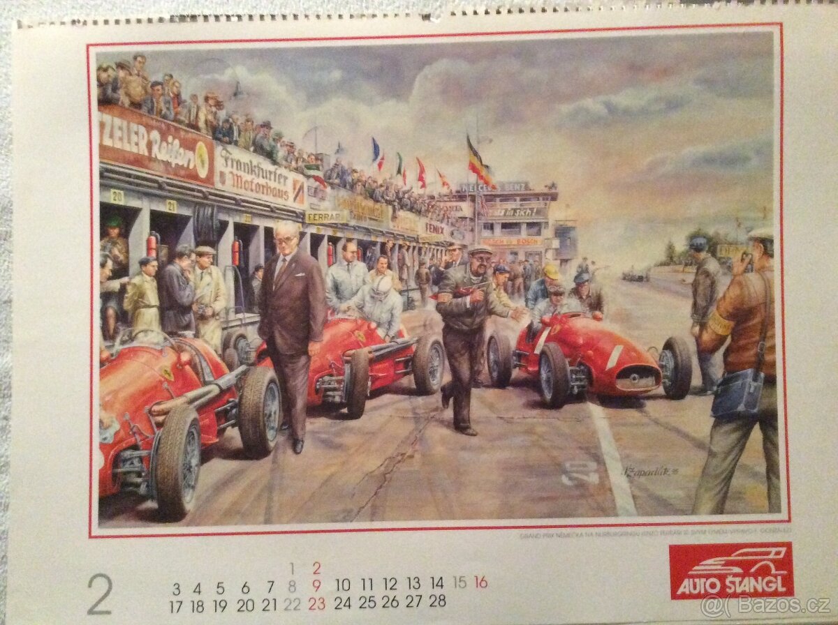 Nástěnný kalendář od Zapadlíka rok 1997 - 11