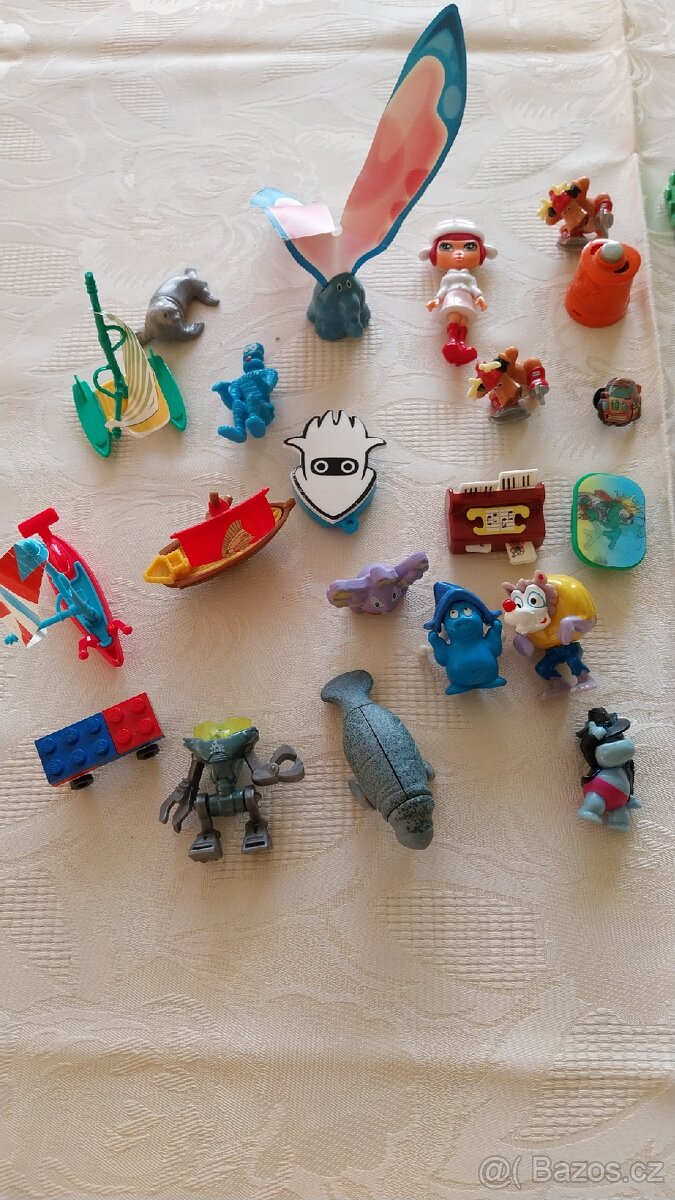 KUKLA MUKLA pohyblivé figurky, KINDER postavičky, miniatury - 11