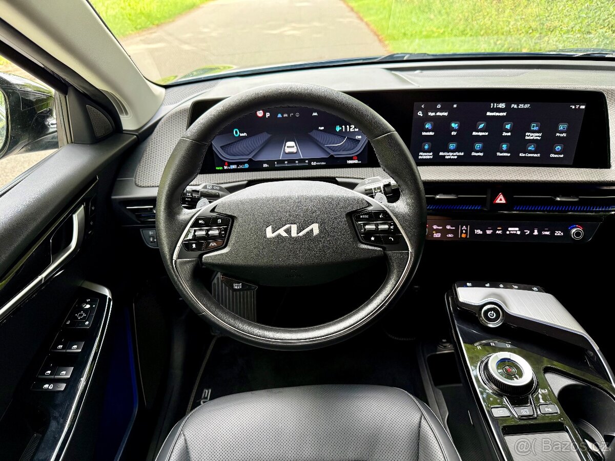 Kia EV6, 58 kWh, SoH 95%, Hezká výbava s DPH 599 000,- - 11