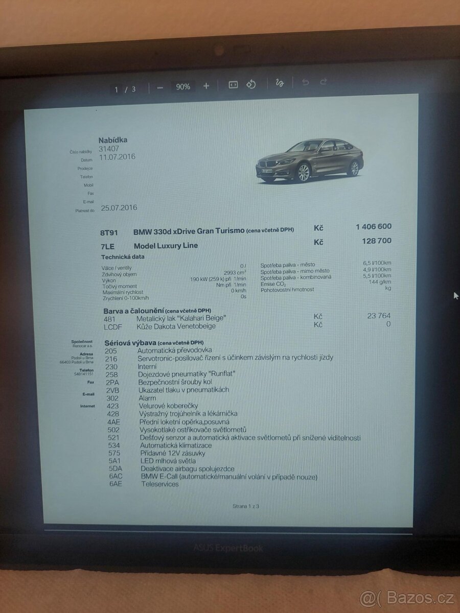 BMW 330d xDRIVE GT, 190 kW 07/2016 ĆR - 11