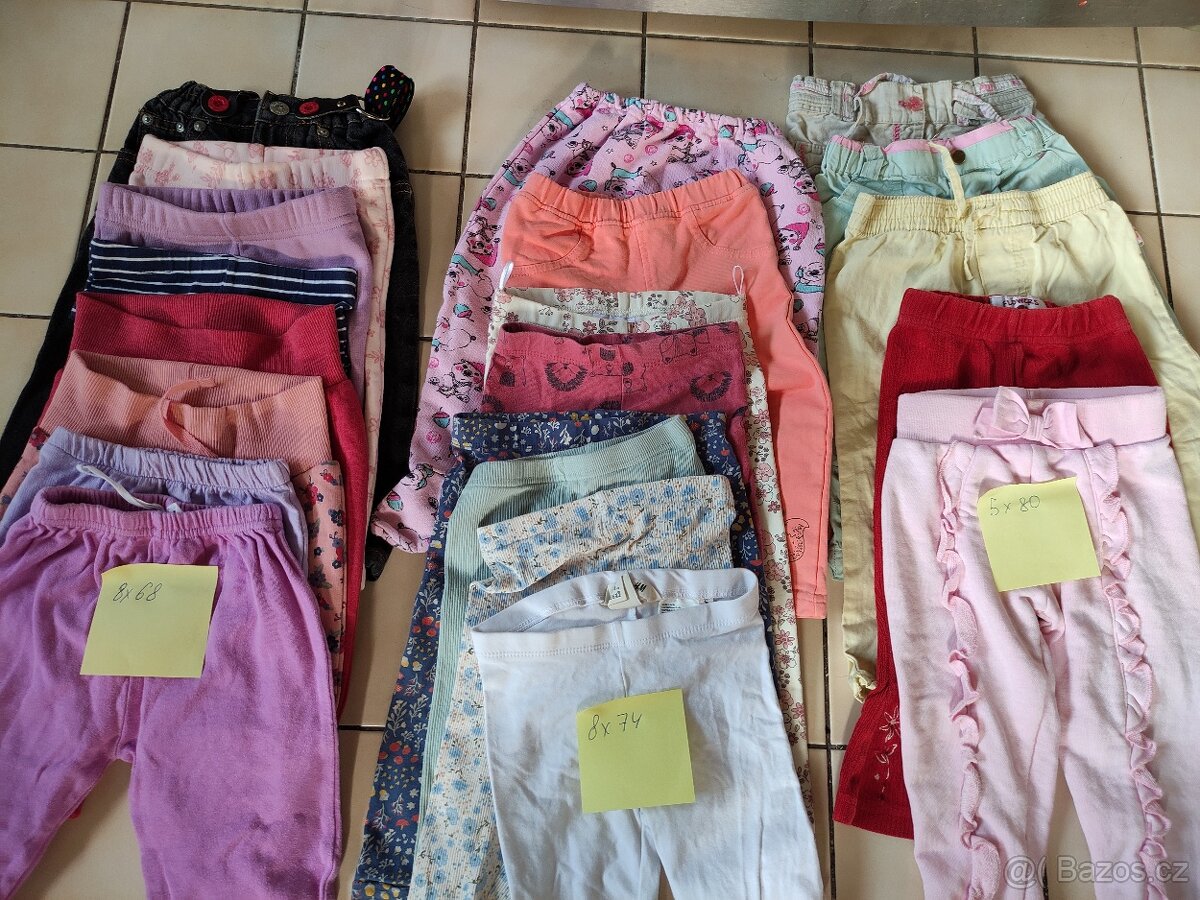 Velký set MIX oblečení pro holčičku od 3 do 12 měsíců - 11