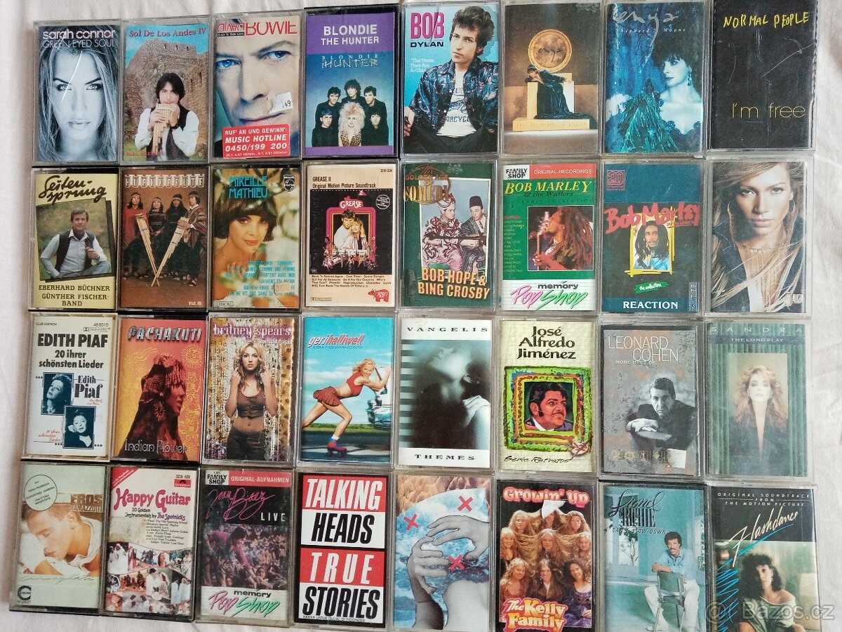 Nova fota 17.1. originál MC kazety od 89 - 11
