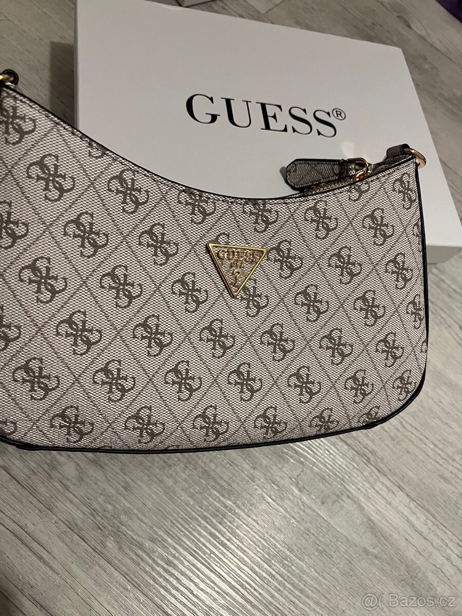 GUESS krémová kabelka - 11