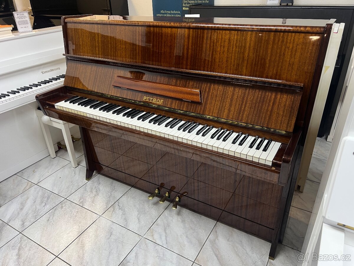 Pianino Petrof K114 se zárukou a doprava zdarma. - 11