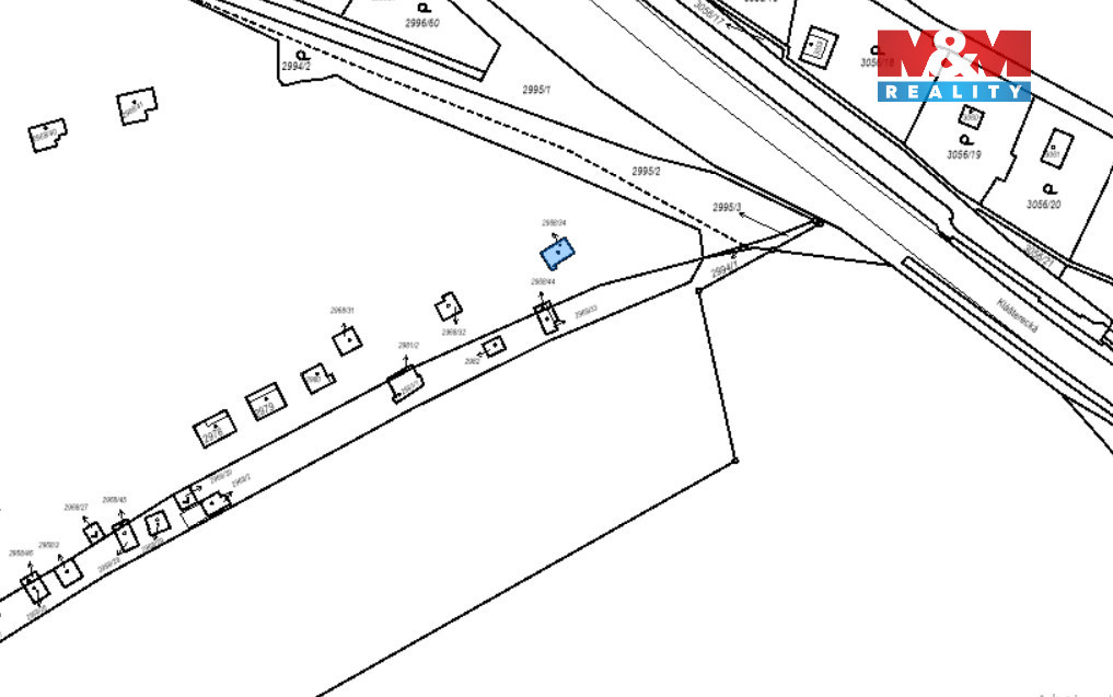 Prodej zahrady, 697 m², Kadaň - 11