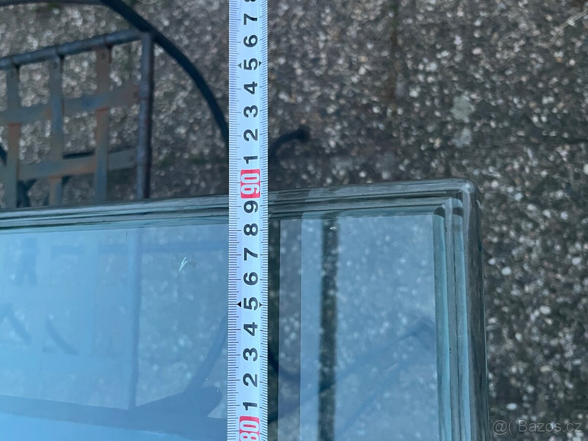 Masivní kovaný zahradní set - stůl plus 4 židle - 11