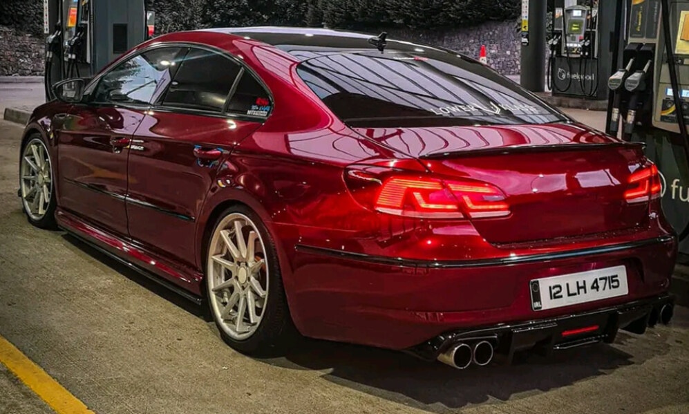 PASSAT CC spoiler kridlo lipko na kufor - 11