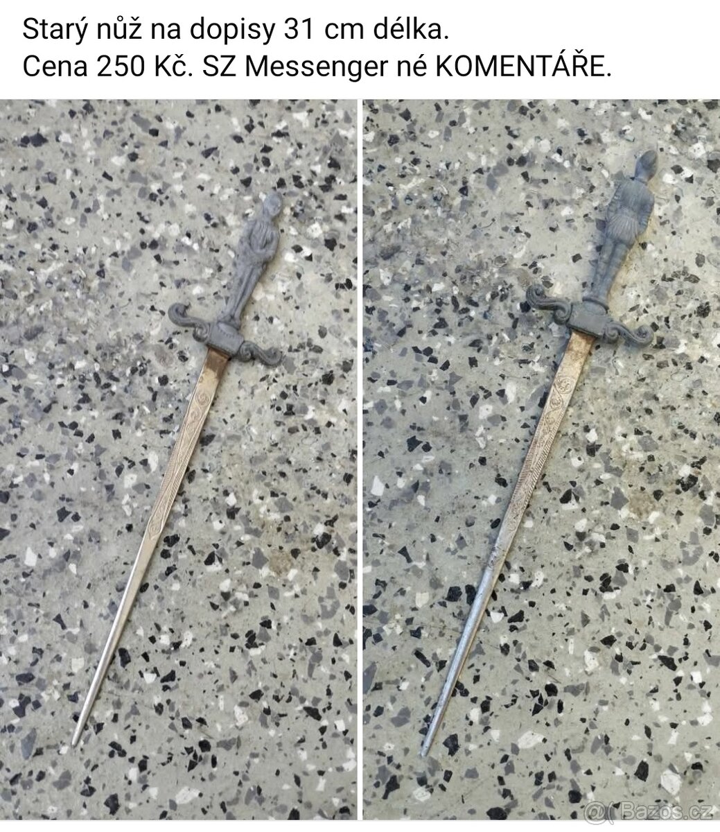 Starožitné a staré doplňky viz fota. Ceny viz fota. - 11