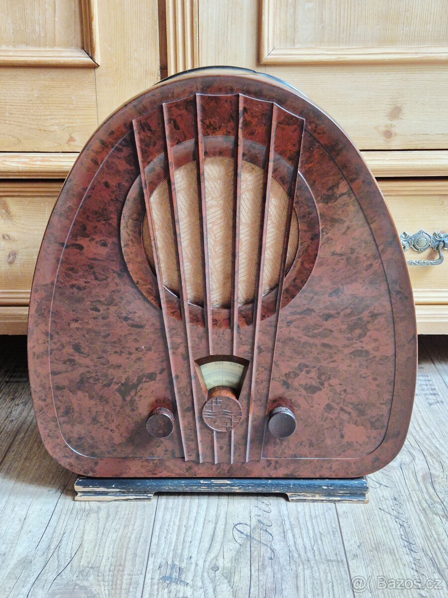 Staré rádio Philips 834A, 1933 - 11