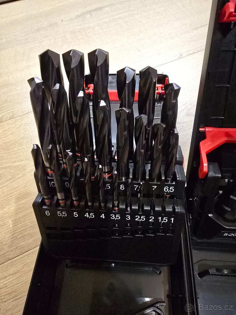 Wurth sadá vrtákov HARD stupňove vrtáky zahlbniki nové - 11