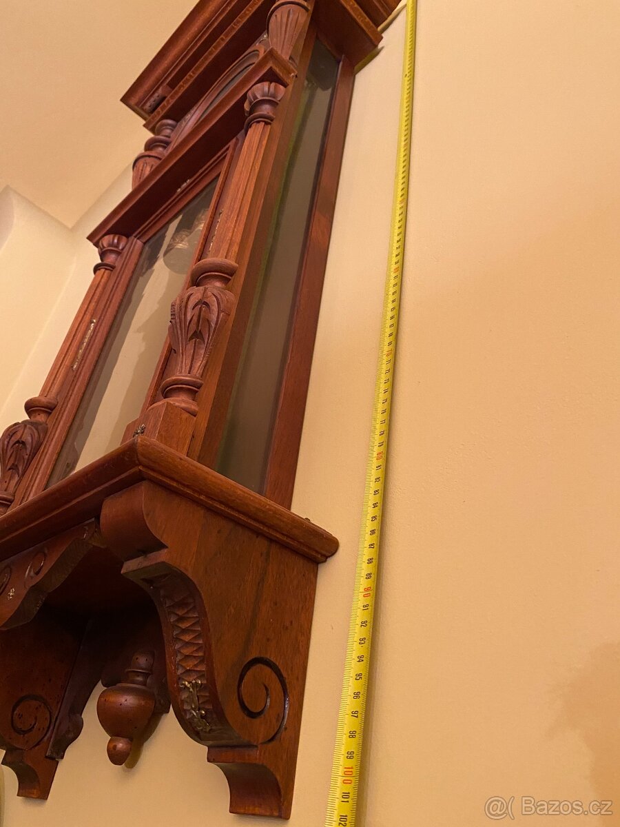 Nástěnné hodiny pendlovky trojzávažové čtvrťové - 11