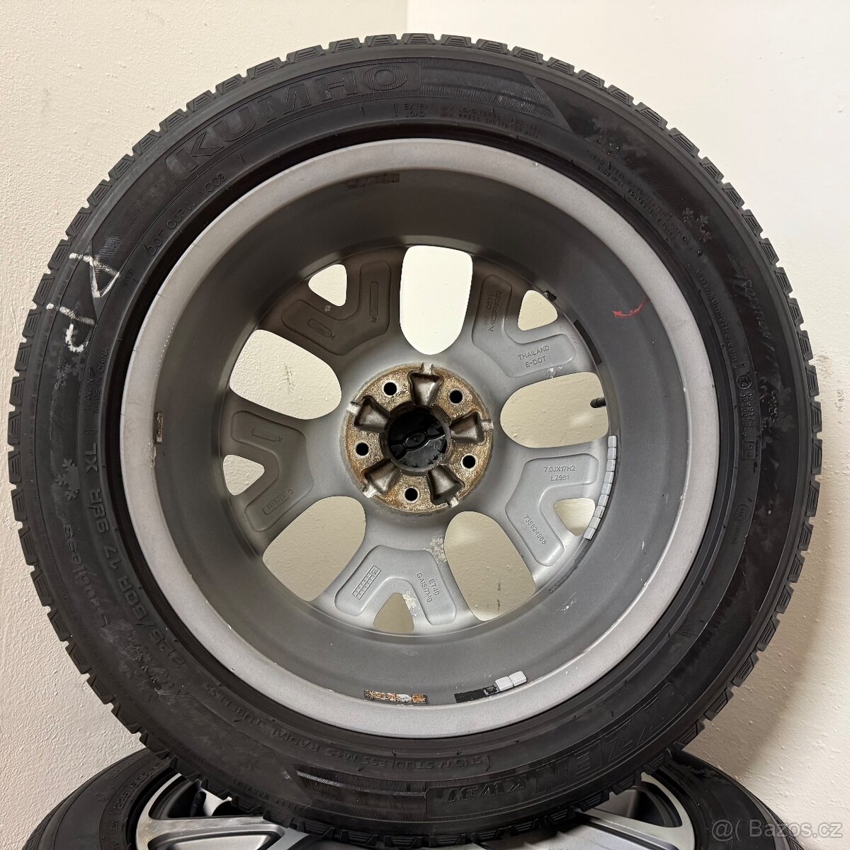 FIAT 500X 5x110 R17 ET40+ZIMNÍ 225/50R17 7,5/7mm - 11