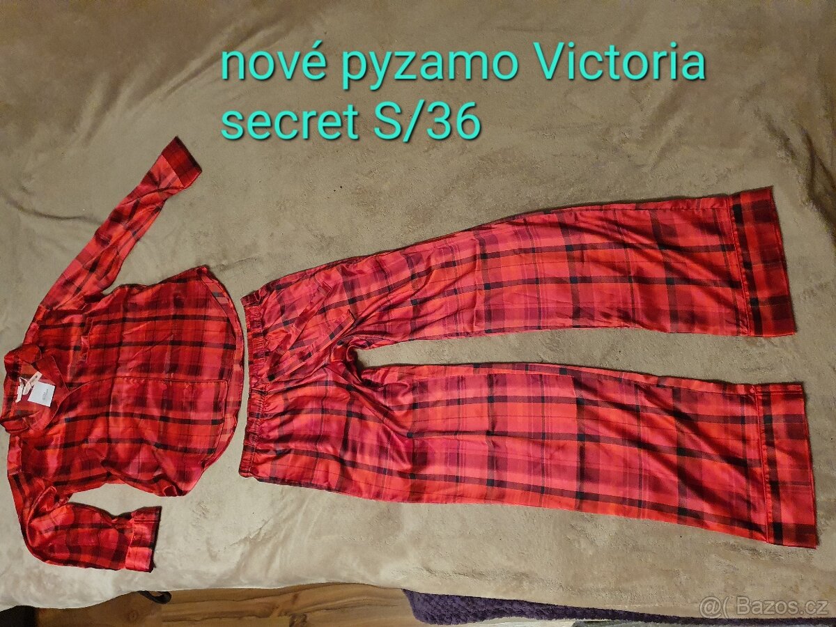NOVE Damske kostkovane pyzamo Victoria secret S/36 - 11