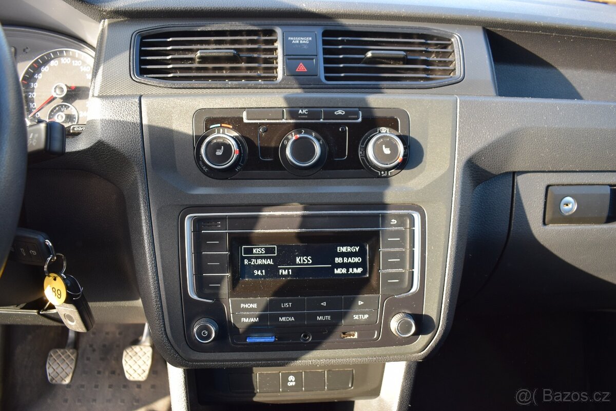 Volkswagen Caddy 2,0 TDi MAXI 1.MAJ.,SERVISOVÁNO - 11