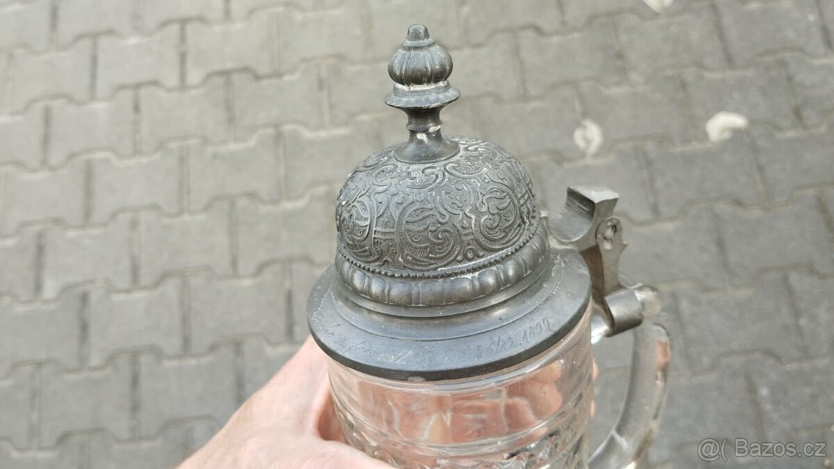 Korbel krygl krásný zachovalý jen osobně za 650,- OSOBNĚ - 11