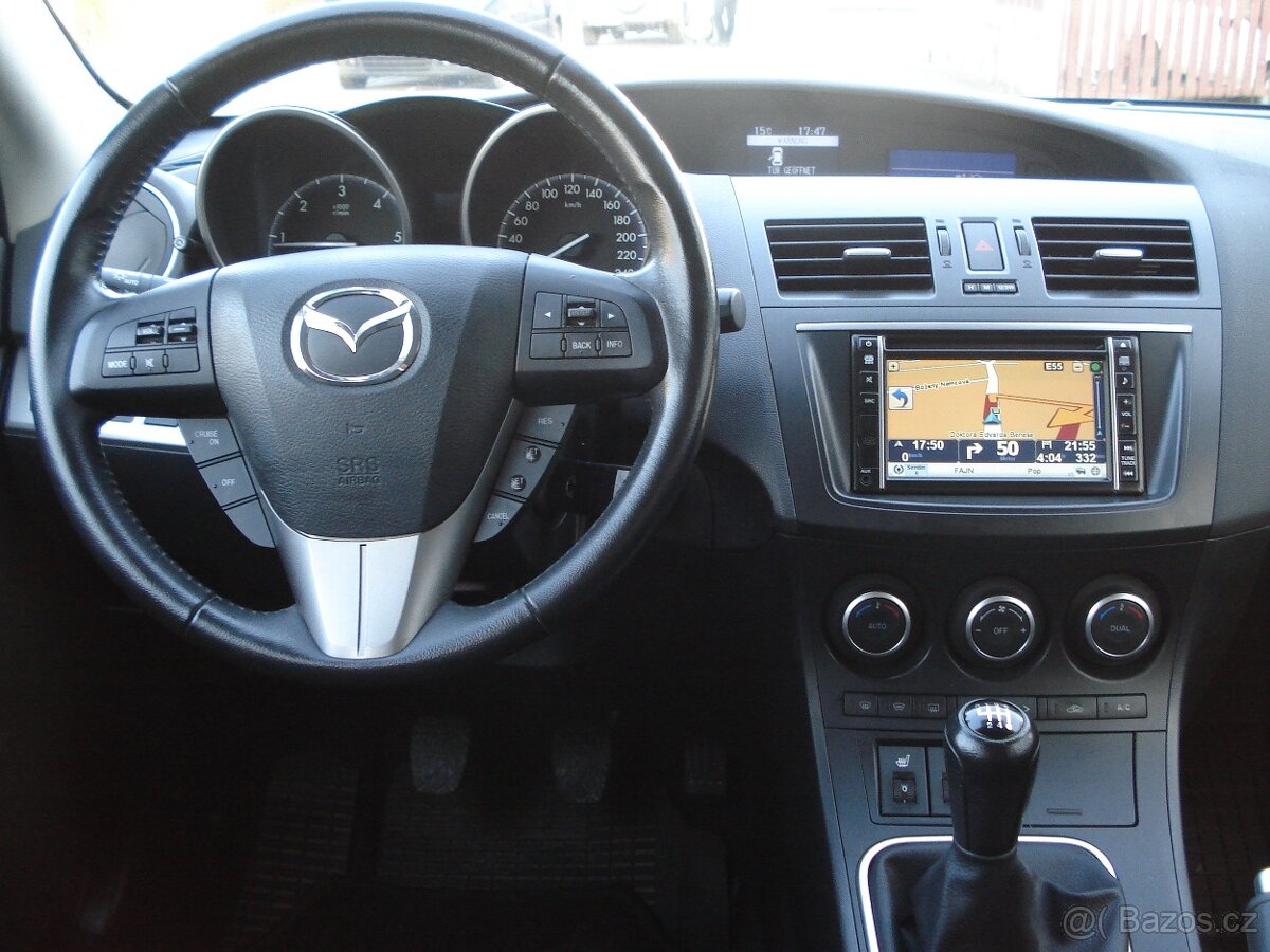 Mazda 3 1.6 MZR-CD 116/TX NAVI,SERVISKA,NOVÁ STK - 11