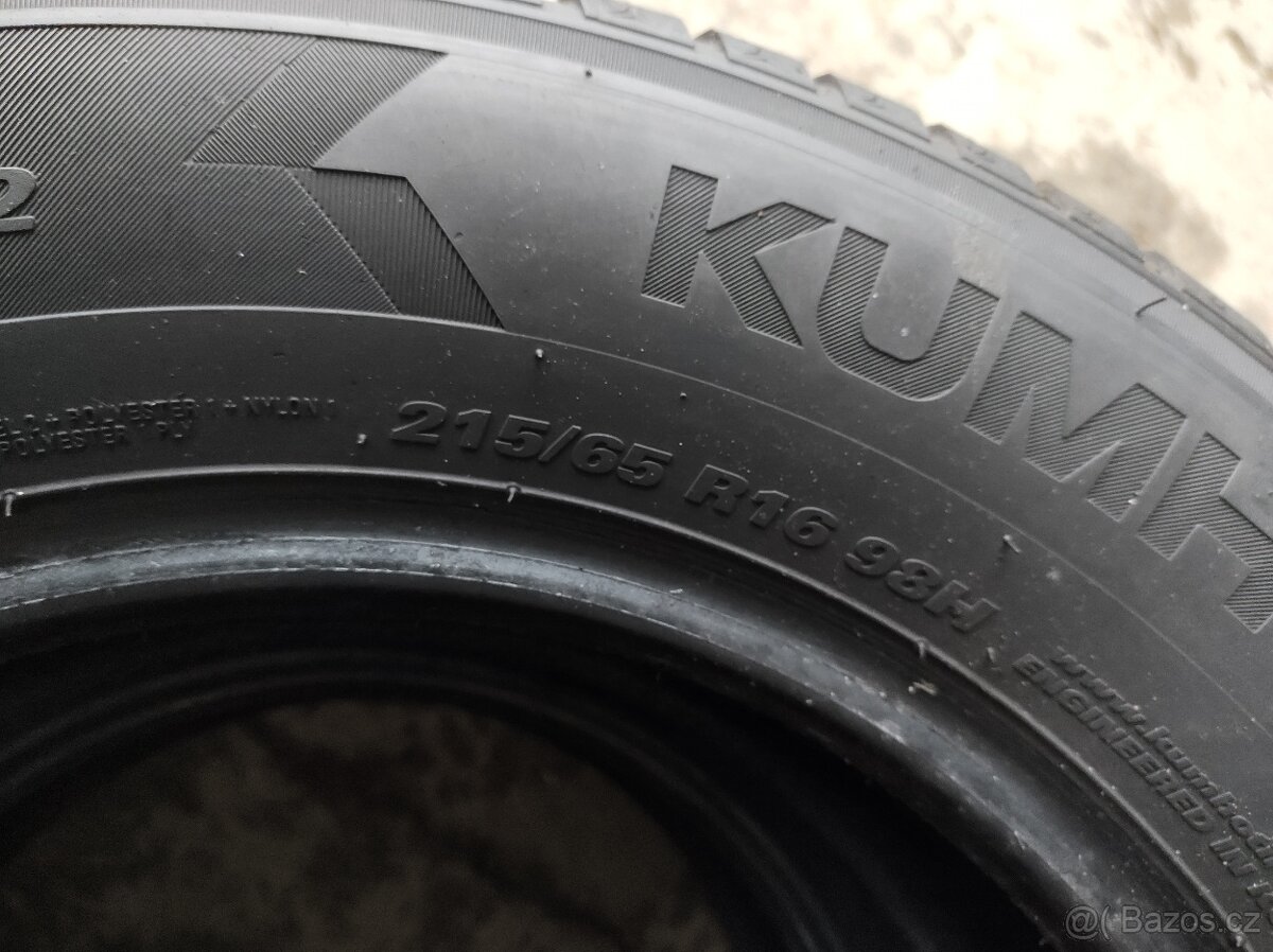 215/65 R16 m+s zimní pneu - 2kusy - 11
