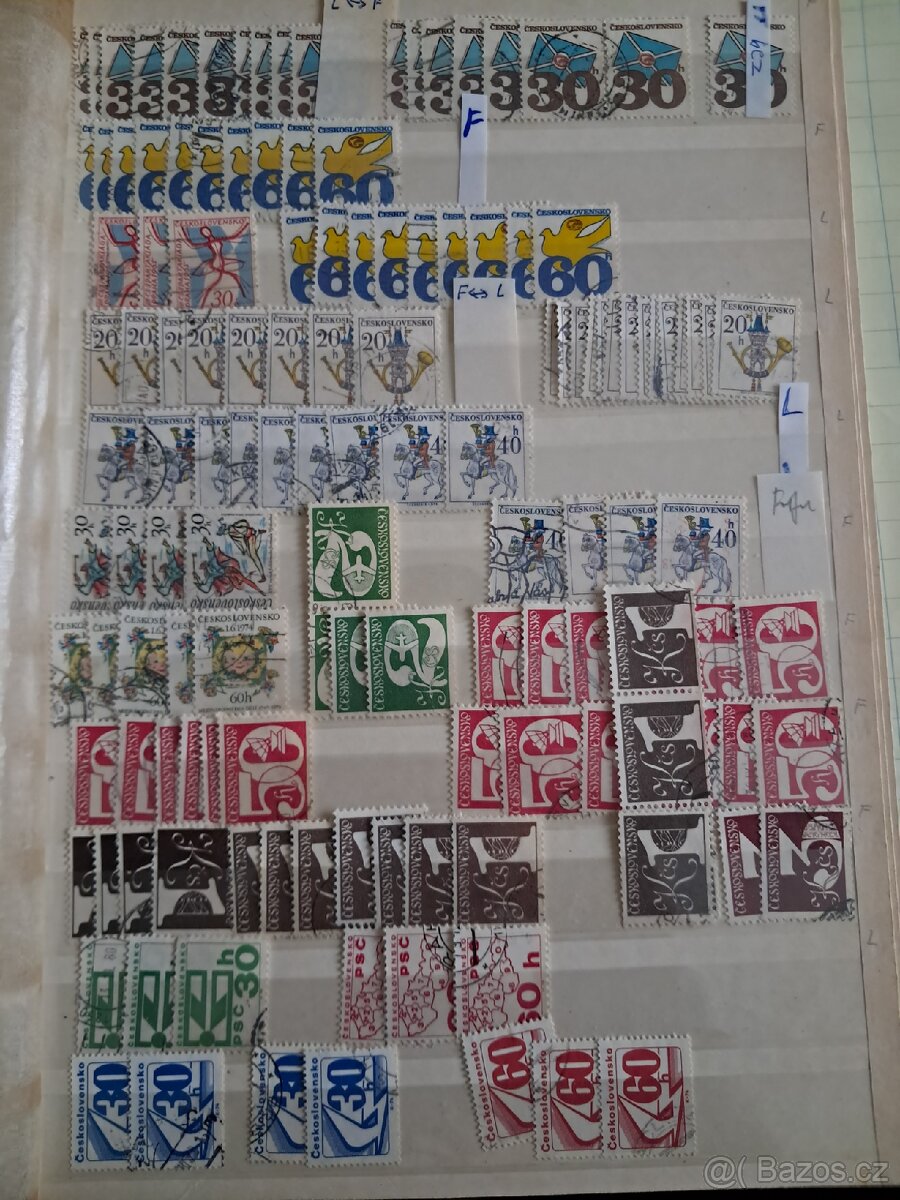 Poštovní známky Československa - 11