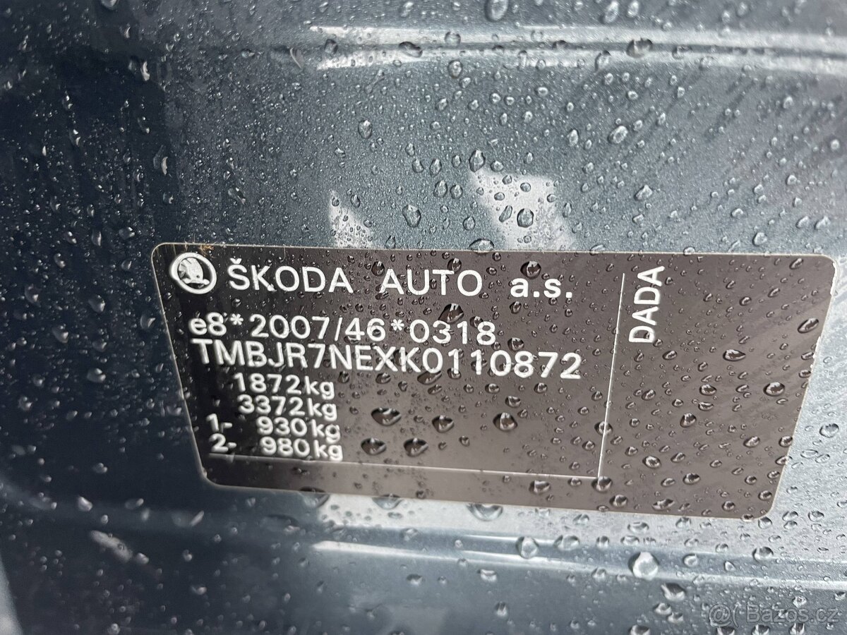 ŠKODA OCTAVIA 1,5TSi 110kw STYLE LED GPS CZ 2019 - 11
