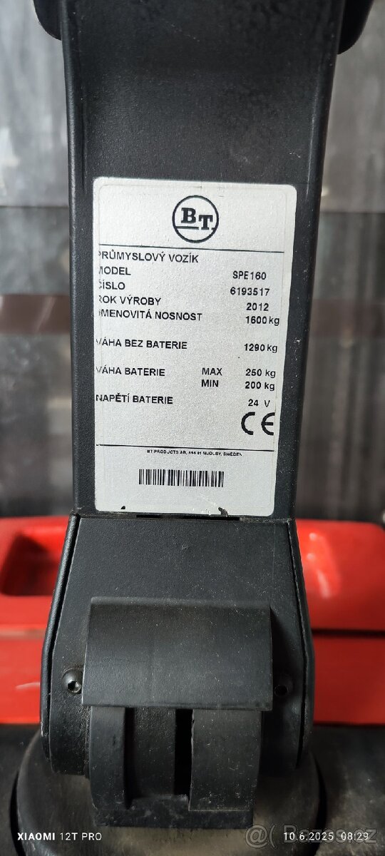 Průmyslový vozík spe 160 - 11