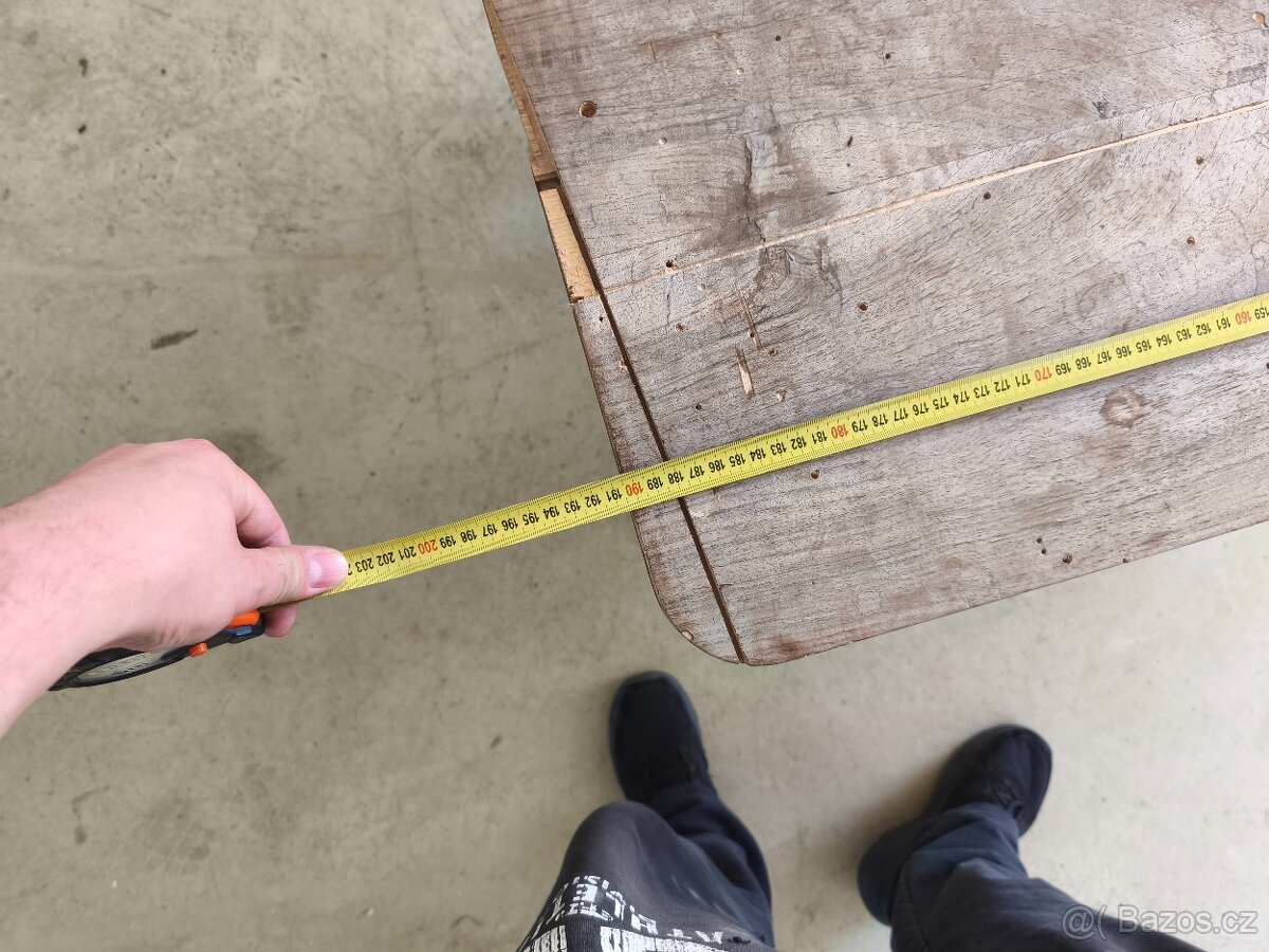 Stůl rozkládací ořech 1954 - 11