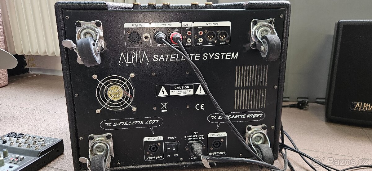 KOMPLETNÍ audio sestava ALPHA Satellite system - 11