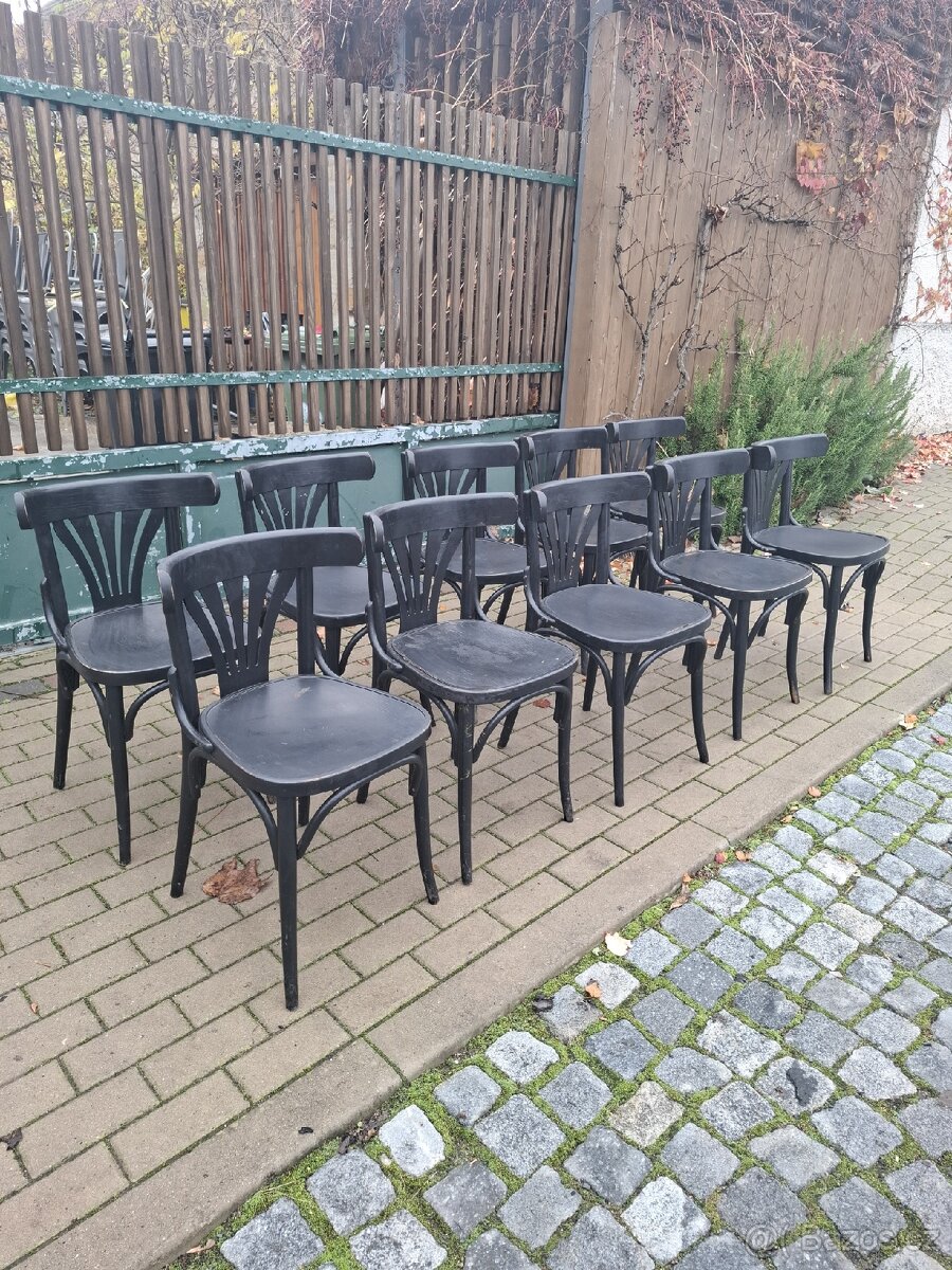20x starší hospodské židle - 11