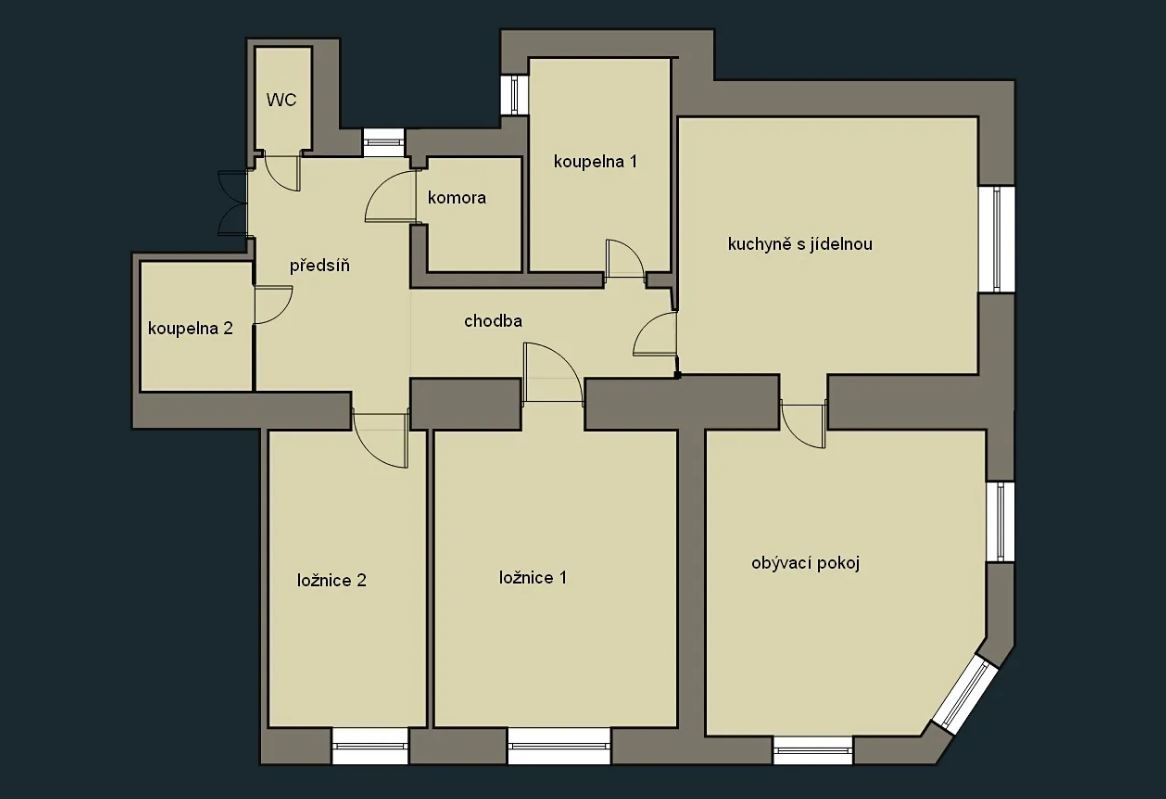 Prodej bytu 3+1 129 m², Praha - Vinohrady - 11