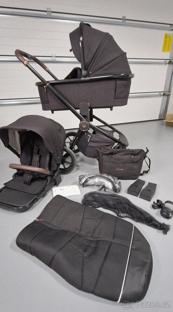 Kočárek 2v1, Muuvo Quick SE Sunset Black - 11