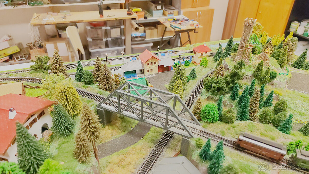 Kolejiště TT 150 x 90 cm - 11