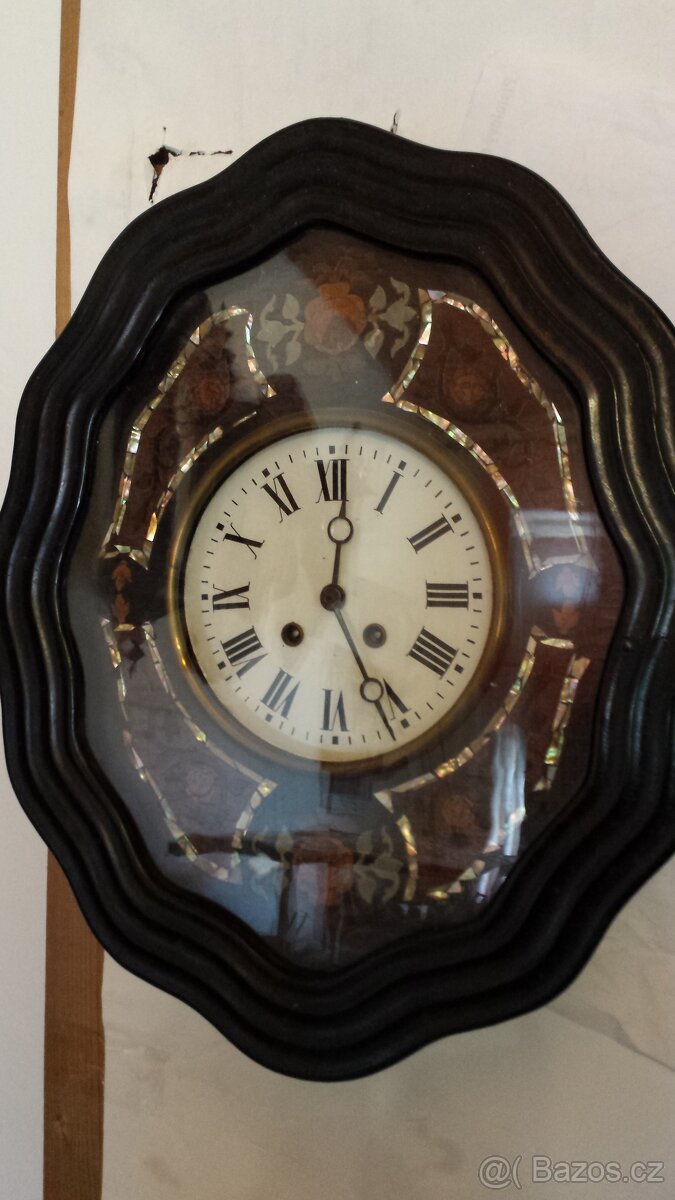 Starožitné nástěnné hodiny sbírka 6ks - 11